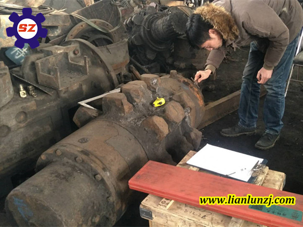 “量身定做”--雙志煤機(jī)現(xiàn)場測繪鏈輪組件！